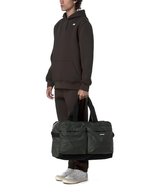 ARDELU Borsone grande con tracolla green blackish - Borsoni