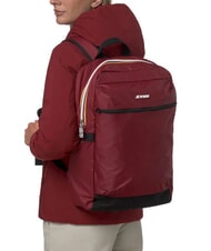 KWAY LAON Zaino in nylon red syrah - Zaini Scuola & Tempo Libero - 4