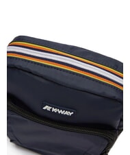 KWAY ERLOY Borsello in nylon con tasca blue depth - Tracolle Uomo - 3