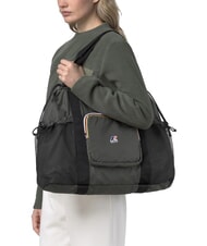 KWAY LE VRAI 4.0 JEANETTE Borsa tote a spalla ripiegabile green blackish - Borse Donna - 5