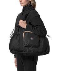 KWAY LE VRAI 4.0 JEANETTE Borsa tote a spalla ripiegabile black pure - Borse Donna - 5