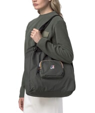 KWAY LE VRAI 4.0 VICTORINE Borsa shopping a spalla ripiegabile green blackish - Borse Donna - 5