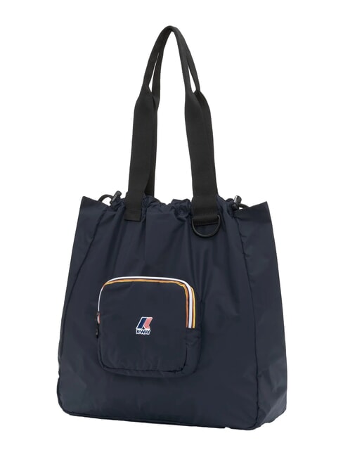 LE VRAI 4.0 VICTORINE Borsa shopping a spalla ripiegabile blue depth - Borse Donna