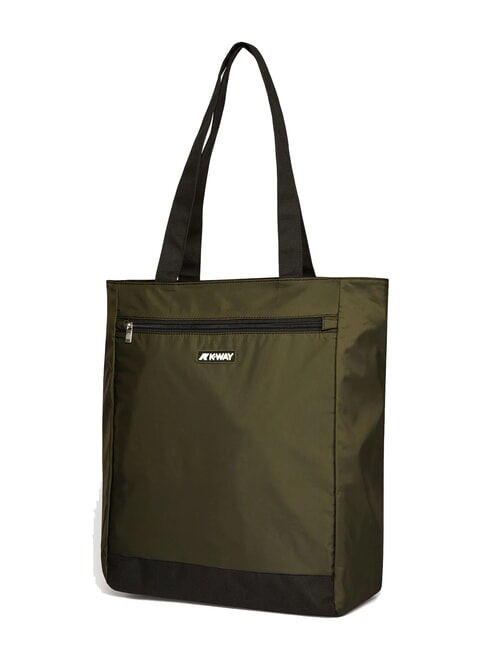 ELLIANT Borsa shopping con tasca green blackish - Borse Donna