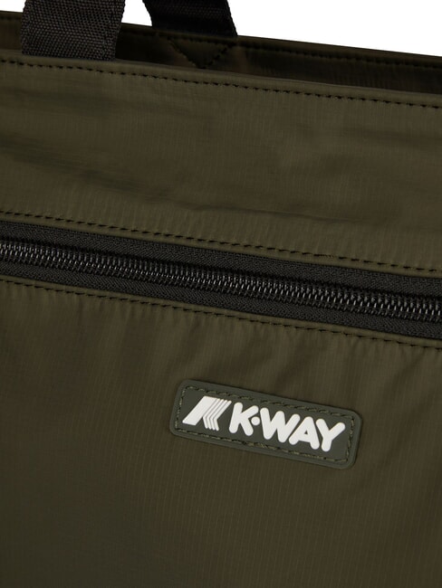 ELLIANT Borsa shopping con tasca green blackish - Borse Donna