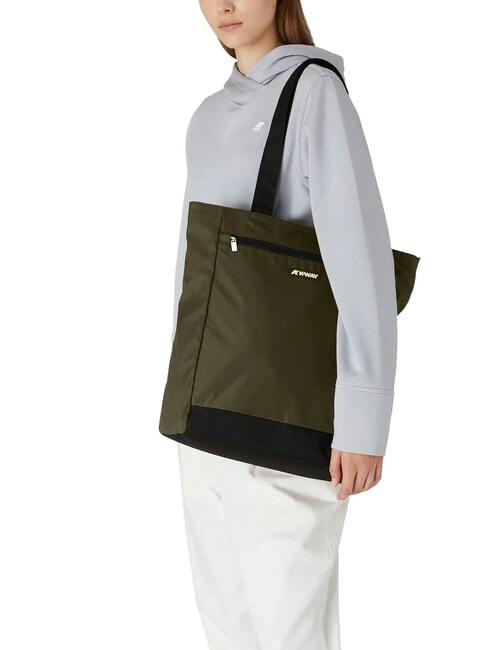 ELLIANT Borsa shopping con tasca green blackish - Borse Donna