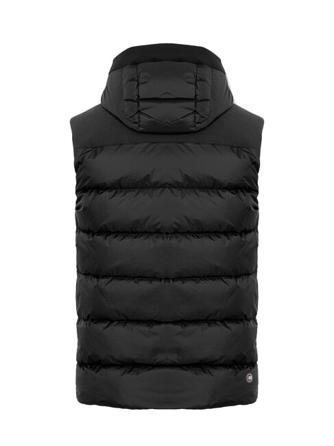 SCI MAGNETIC Gilet imbottito con cappuccio black - Giacche smanicate Uomo