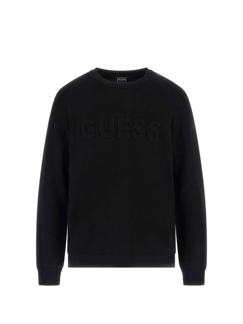 3D LOGO Maglione girocollo jetbla - Maglie Uomo