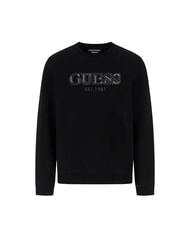 GUESS BASIC Felpa girocollo jetbla - Felpe Uomo - 3