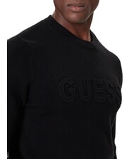 GUESS 3D LOGO Maglione girocollo jetbla - Maglie Uomo - 3