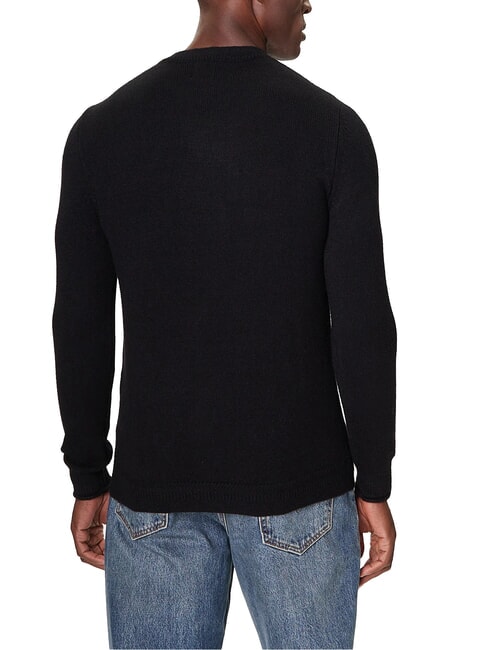 3D LOGO Maglione girocollo jetbla - Maglie Uomo