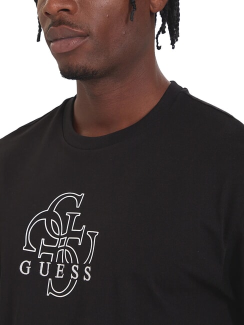 BASIC T-Shirt in cotone jetbla - T-shirt Uomo