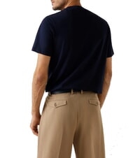 GUESS EMBROIDERY T-Shirt in cotone smartblue - T-shirt Uomo - 2