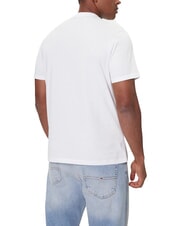GUESS EMBROIDERY T-Shirt in cotone purwhite - T-shirt Uomo - 2