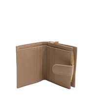 BIASIA EDA Portafoglio compatto in pelle taupe - Portafogli Donna - 2