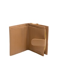 BIASIA EDA Portafoglio compatto in pelle camel - Portafogli Donna - 2
