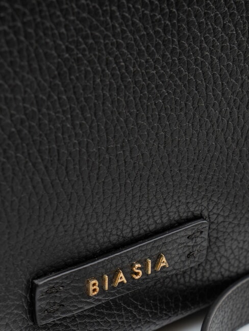 CRUSH Borsa a mano in pelle con tracolla nero - Borse Donna