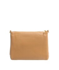 BIASIA WEAVE SMALL Borsa a spalla piccola in pelle con tracolla camel - Borse Donna - 5