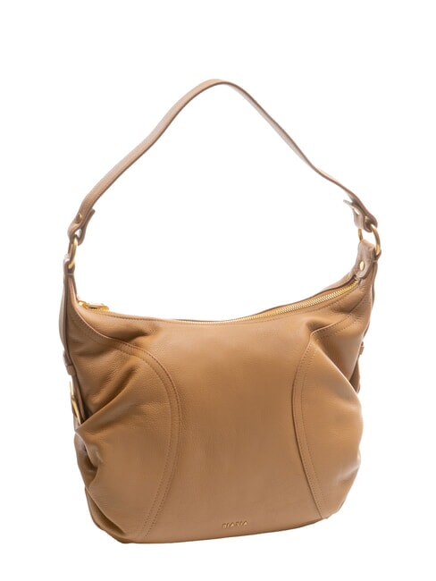 WEAVE Borsa sacca hobo in pelle camel - Borse Donna