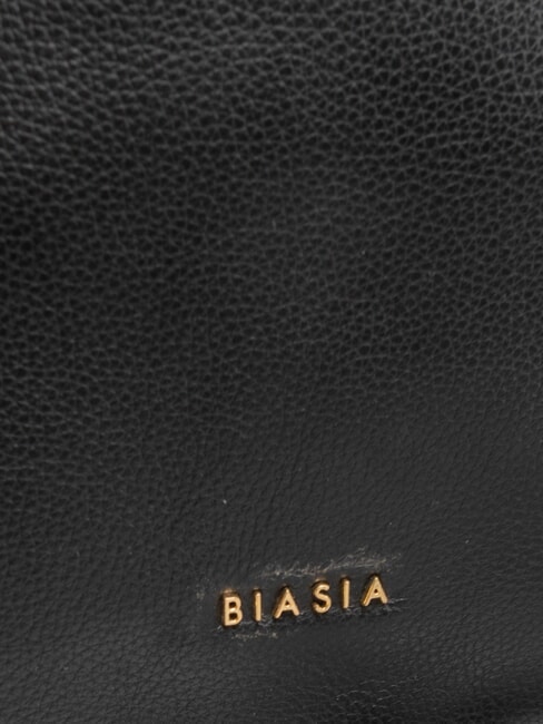 WEAVE Borsa sacca hobo in pelle nero - Borse Donna