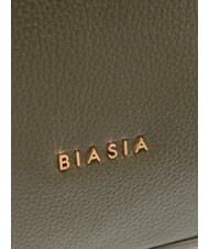 BIASIA NOVEAU Borsa a spalla in pelle con tracolla muschio - Borse Donna - 4