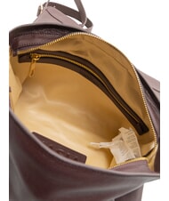 BIASIA NOVEAU Borsa a spalla in pelle con pattina prugna - Borse Donna - 5