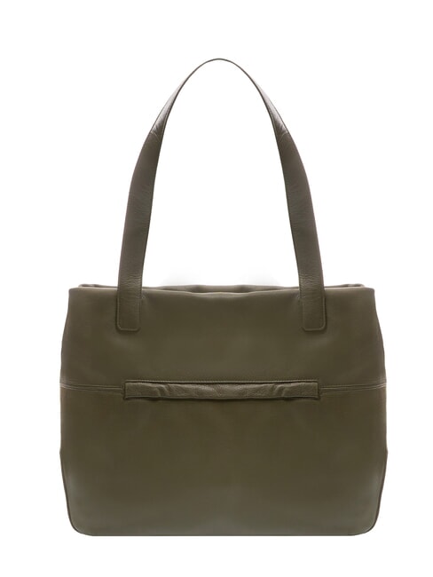 NOVEAU Borsa a spalla in pelle muschio - Borse Donna