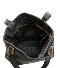 BIASIA NOVEAU Borsa a spalla in pelle nero - Borse Donna - 5