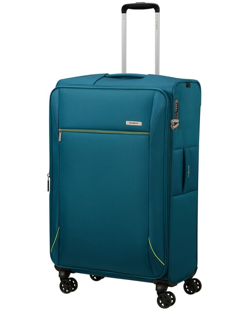 BASE BREEZE Trolley Grande, espandibile petrolblue - Trolley Semirigidi