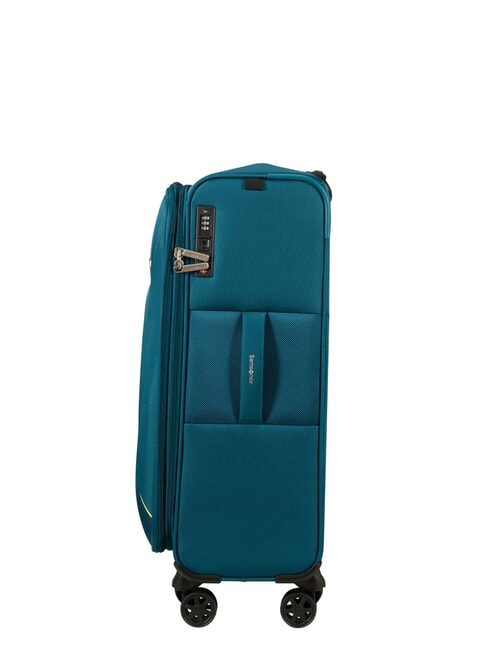 BASE BREEZE Trolley Medio petrolblue - Trolley Semirigidi