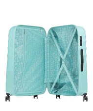 AMERICAN TOURISTER WAVEBREAKER DISNEY  Trolley Grande stitch flower - Trolley Rigidi - 2