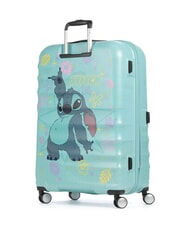 AMERICAN TOURISTER WAVEBREAKER DISNEY  Trolley Grande stitch flower - Trolley Rigidi - 3