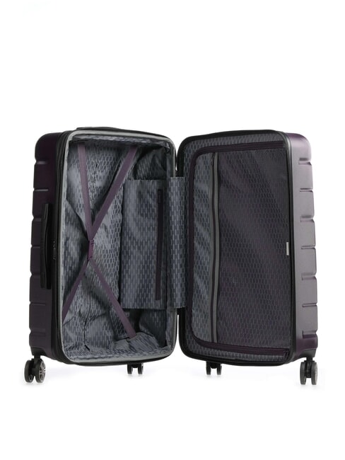 AIR ARMOUR Set 3 trolley: cabin, medio e grande espandibili purple - Set Trolley