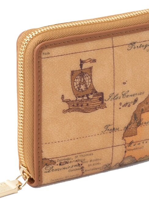 GEO CLASSIC Portafoglio piccolo zip around NATURALE - Portafogli Donna