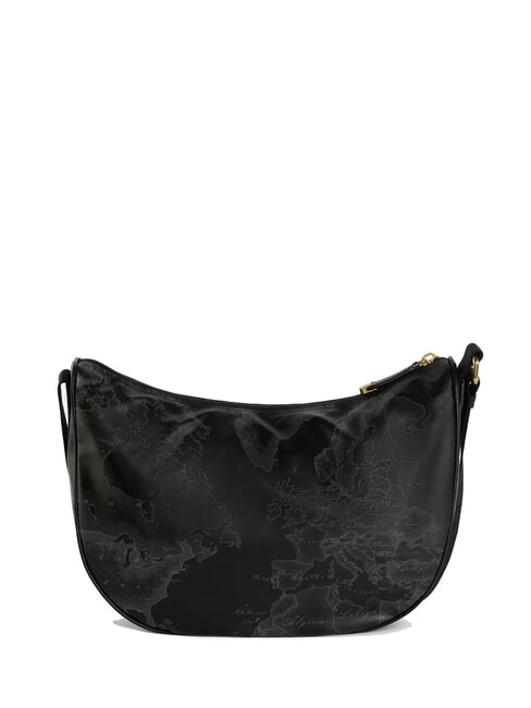GEO SOFT BLACK Borsa a tracolla mezzaluna media Nero - Borse Donna