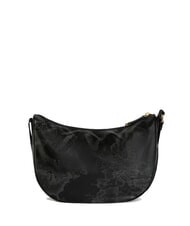 ALVIERO MARTINI PRIMA CLASSE GEO SOFT BLACK Borsa a tracolla mezzaluna media - Borse Donna