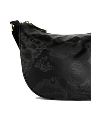 ALVIERO MARTINI PRIMA CLASSE GEO SOFT BLACK Borsa a tracolla mezzaluna media Nero - Borse Donna - 3