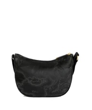 ALVIERO MARTINI PRIMA CLASSE GEO SOFT BLACK Borsa a tracolla mezzaluna piccola - Borse Donna