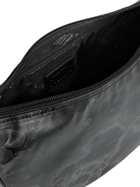 GEO SOFT BLACK Borsa a tracolla mezzaluna piccola Nero - Borse Donna