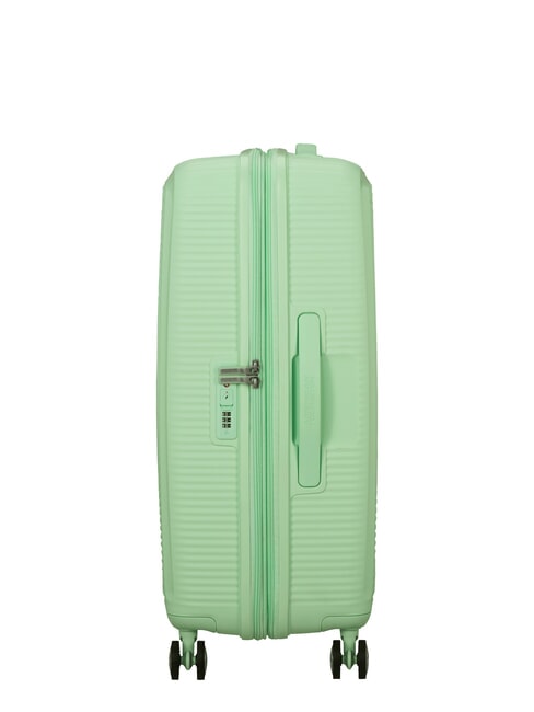 SOUNDBOX SPINNER Trolley medio, espandibile pastel green - Trolley Rigidi
