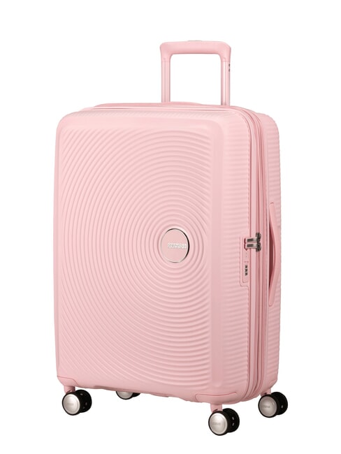 SOUNDBOX SPINNER Trolley medio, espandibile pastel pink - Trolley Rigidi