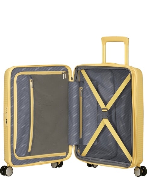 SOUNDBOX Trolley piccolo espandibile pastel yellow - Bagagli a mano