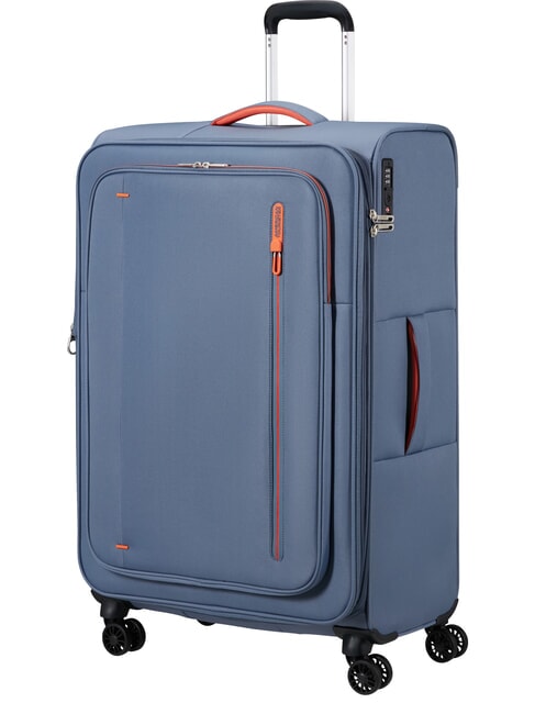 CLOUDRIDER Trolley Grande, espandibile stone blue - Trolley Semirigidi