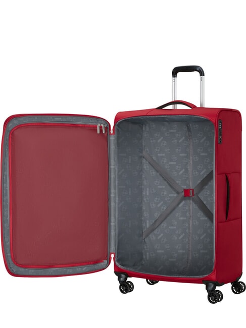 CLOUDRIDER Trolley Grande, espandibile astral red - Trolley Semirigidi