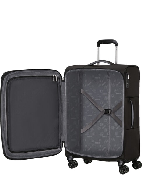 CLOUDRIDER Trolley Espandibile Grande JETBLACK - Trolley Semirigidi