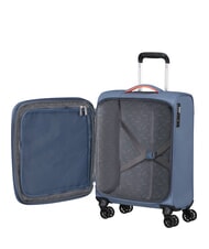 AMERICAN TOURISTER CLOUDRIDER Trolley Bagaglio a Mano, espandibile stone blue - Bagagli a mano - 2