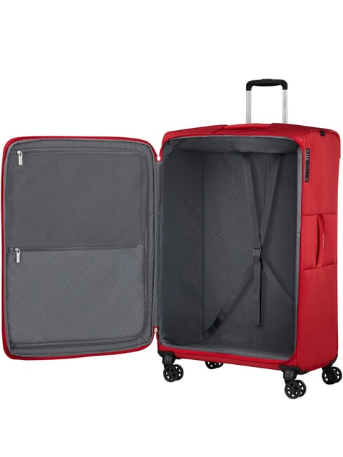 BASE BREEZE Trolley Extra Large, espandibile ROSSO - Trolley Semirigidi