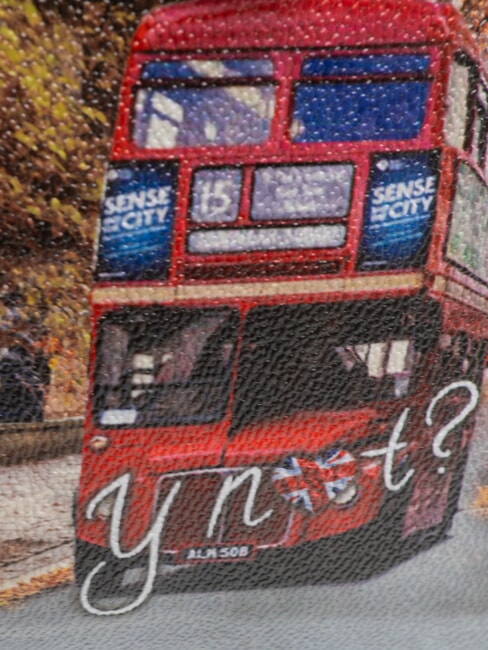 YESBAG Borsa a spalla stampata london street - Borse Donna