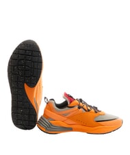 PIQUADRO CORNER 2.0 SPECIALE 2 Sneakers in tessuto riciclato ARANCIO - Scarpe Uomo - 4