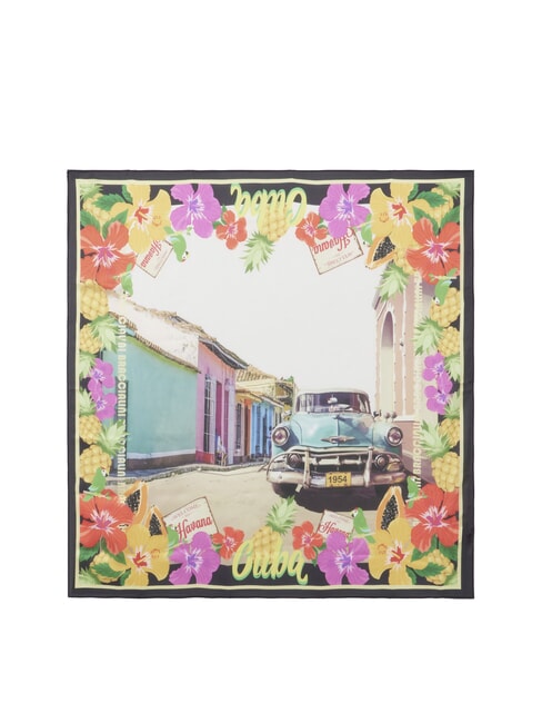 FOULARD CARTOLINE stampa Cuba multi - Sciarpe
